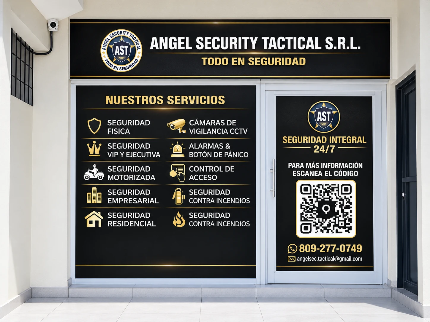 Área de servicios de AST